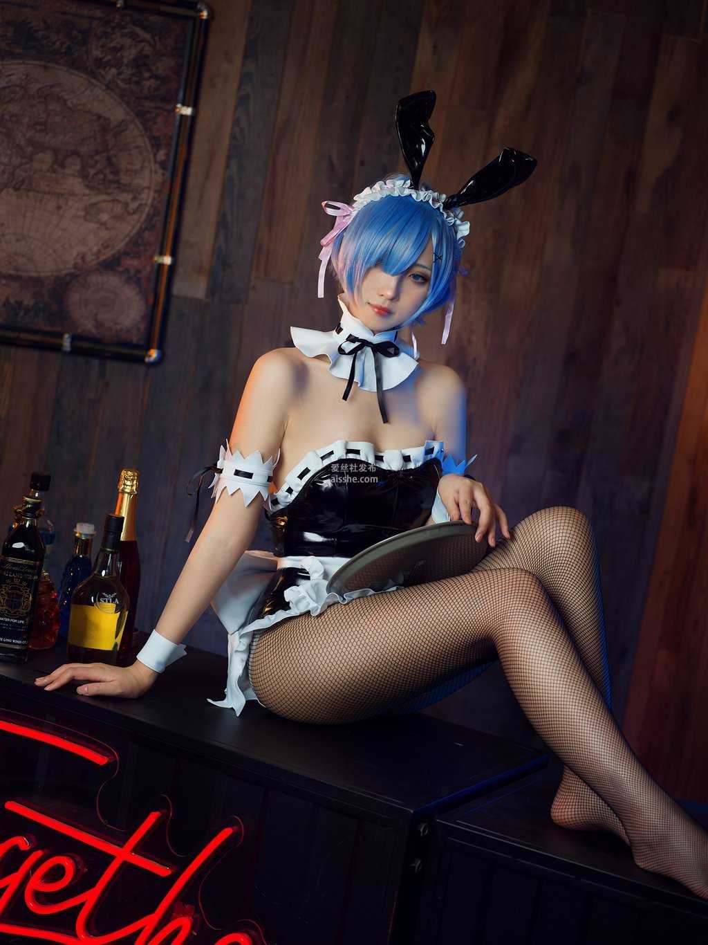 网紅Coser@念雪ww 蕾姆兔女郎