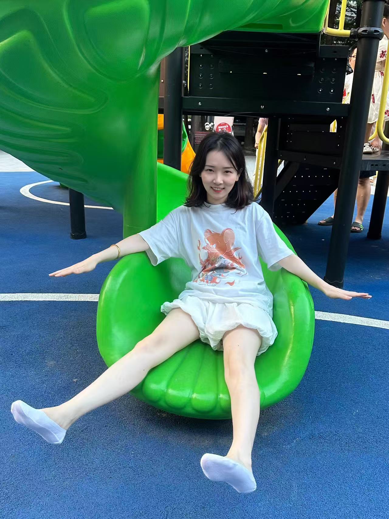 花苞裙少女写真